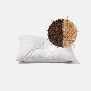 ALMOHADA doble DE TRIGO SARRACENO Y ESPELTA - 45X60 - ECOLÓGICO - Almo - Hadas